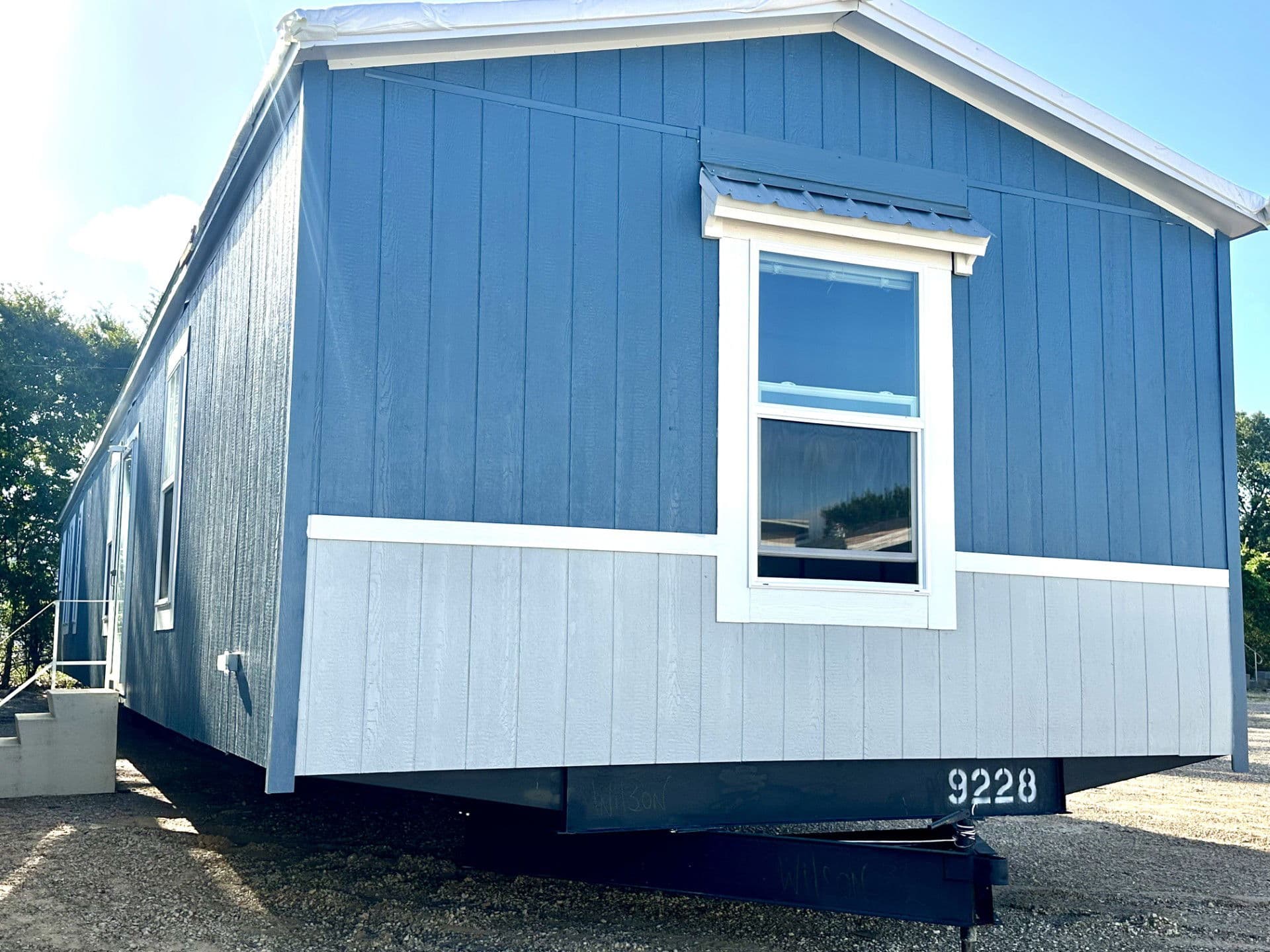 The wilson hero, elevation, and exterior home features